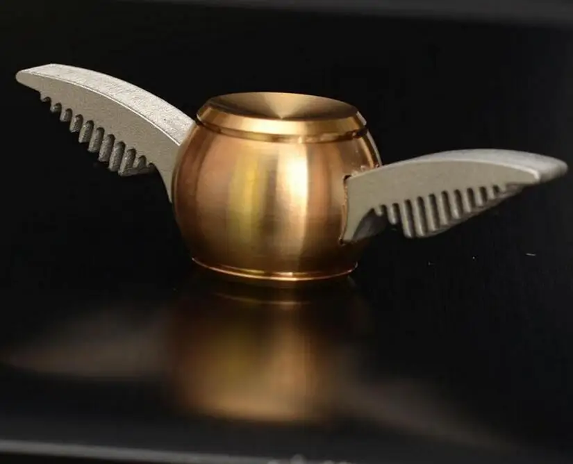 Foleto новые Гарри Поттер золотые крылья металлический фиджет-Спиннер EDC Красочные Ангел ручной Spinner для взрослых и детей ребенок FingerToy гироскопа