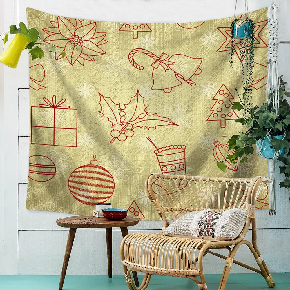 

Color pattern tapestry cloth wall hanging beach towel Polyester Fabric Decorative Wall Tapestries Landscape Printed Mandala
