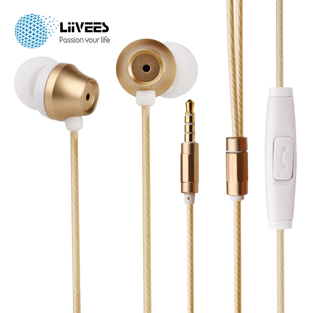 LiiVEES M31 In ear Sport Wired Earphones Stereo Clear Bass Gaming Headsets Earbuds With Mic for