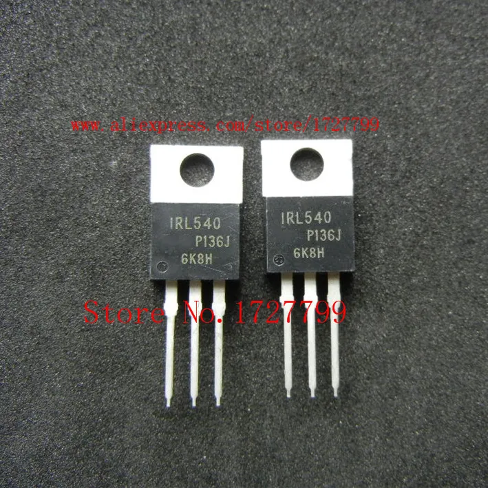 

10pcs/lot IRL540NPBF IRL540 IRL540N TO-220 IC