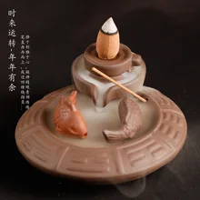 Курильница для благовоний горелка креативная керамическая подставка для ароматических палочек кадильница для ароматерапии для дома офиса гостиной Чайный домик