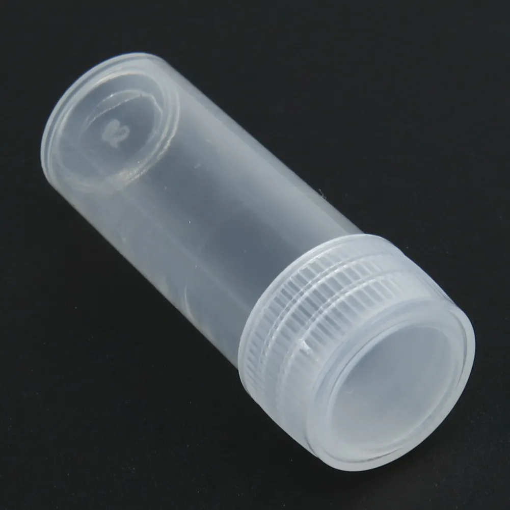50 шт., 5 мл, прозрачная пластиковая бутылка для образцов, 5 мл, объем, пустая банка, косметические контейнеры, маленькая емкость для хранения, содержит бутылки многоразового использования