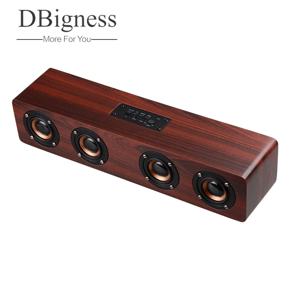 

Dbigness HiFi Wireless Bluetooth Portable Speaker Cardboard Support TF FM Radio AUX Handsfree Audio for PC Phone Home Outdoor