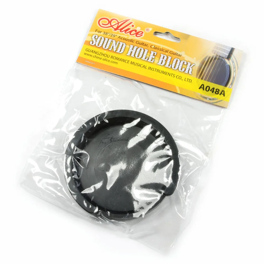 Акустическая гитара Sound Hole Cover черная резиновая заглушка Mute Buffer Block для 38 &quot39&quot