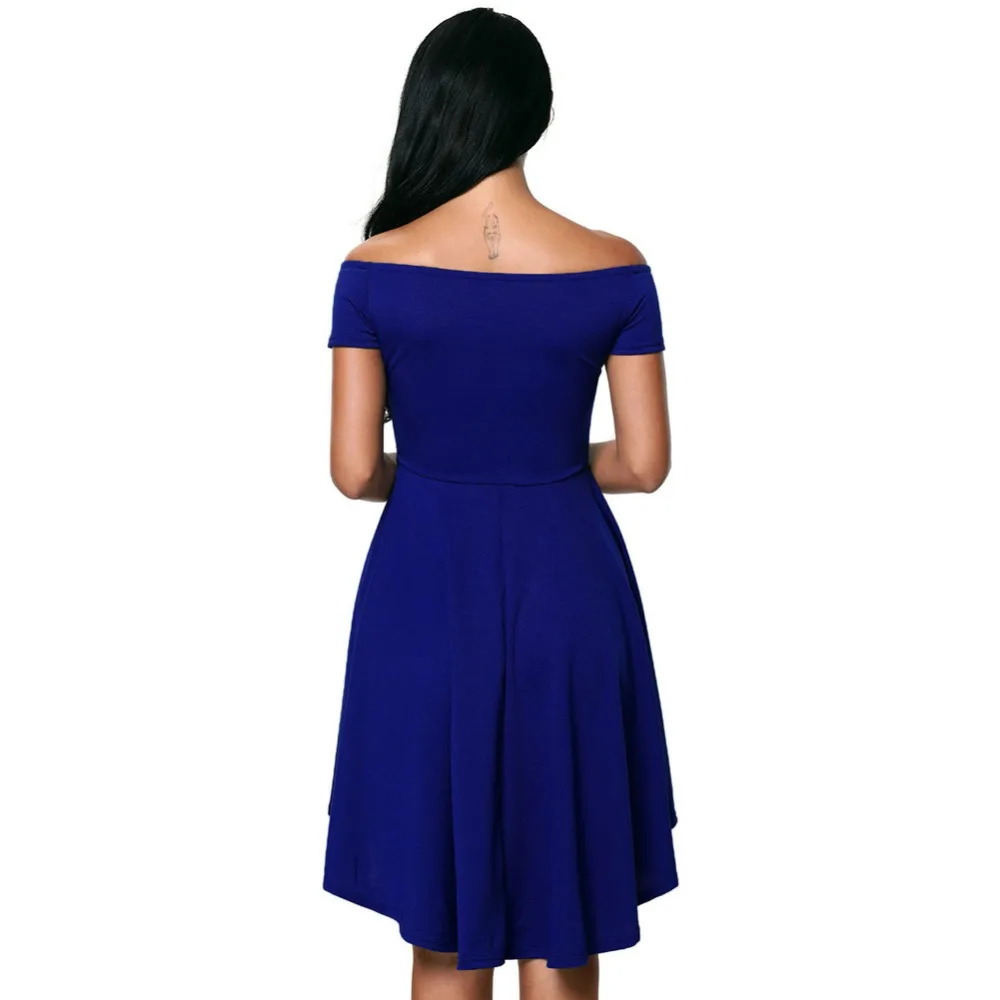 NASY61346 # платье подружки невесты с вырезом лодочкой короткое спереди и сзади винно