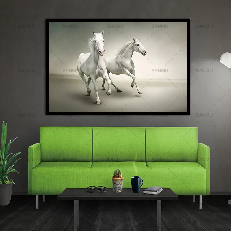 

No Frame Modern Print horse cavas Painting wall Picture for living room Canvas Wall Art for Home Decor