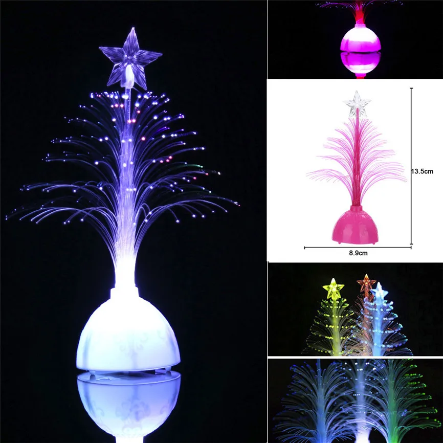 Mini LED Christmas Tree Color Changing Mini Xmas Tree For Home Table