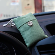 Натуральный очиститель воздуха сумка для дома автомобиля бамбуковый уголь осушитель запаха