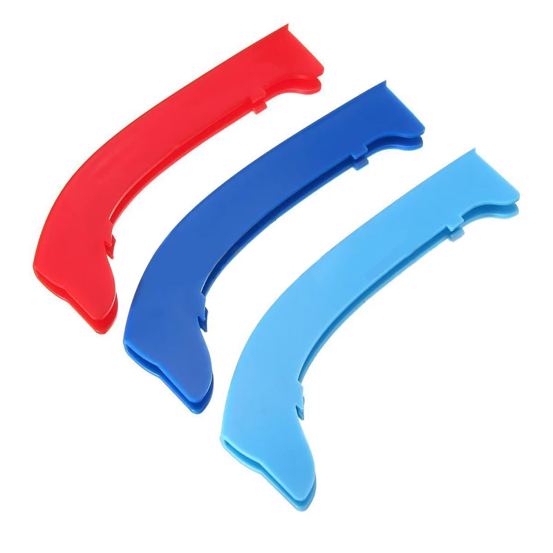 JX-LCLYL Multi-Color Car Styling Front Grille Clip Stripe Cover for BMW E90 E91 LCI 09-12