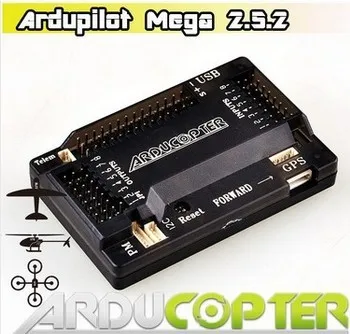 

Free Shipping APM 2.5.2/APM2.5 ArduPilot Mega 2.5 Multicopter Flight Control Board with 6M GPS w/ protect Case (Promotion)