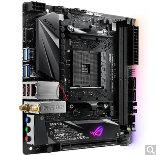 Игровая доска Asus(Республика геймеров) ROG STRIX X470-I GAMING ITX