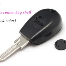 Ключ для авто для Alf-a romeo Ключ оболочки черный цвет Симпатичные авто аксессуары Автомобильный ключ оболочки 5 шт