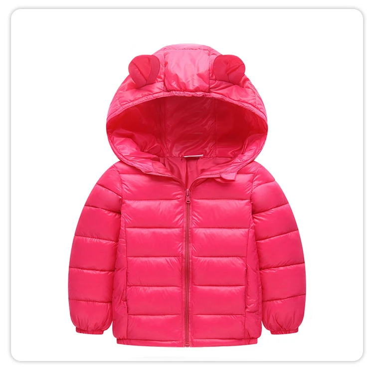 Зимние куртки для мальчиков; модные хлопковые толстые ветровки; Повседневная Верхняя одежда для маленьких девочек; Детское пальто с капюшоном; 13 цветов