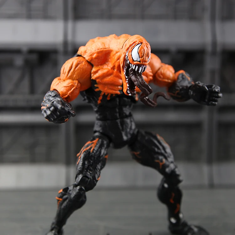 orange spiderman toy
