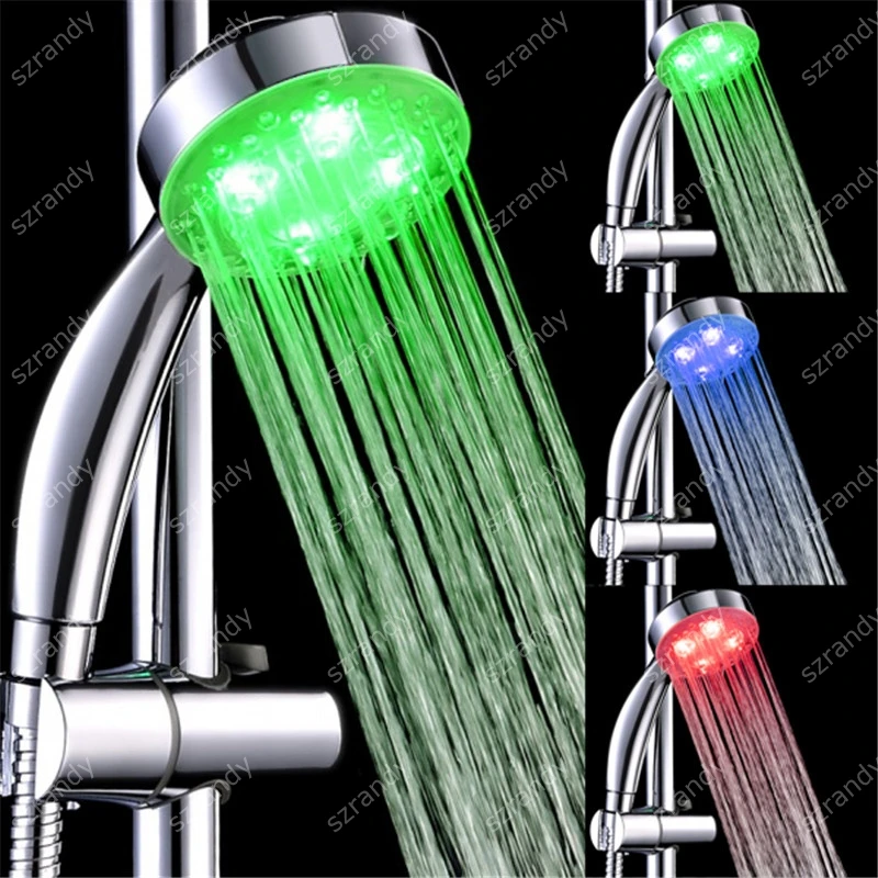 Датчик температуры 3 вида цветов светильник для душа led 8008 A25|shower light|shower showerled shower