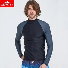 Sbart мужской спортивный топ с длинными рукавами, купальные костюмы, одежда для дайвинга, рубашка, купальный костюм, гидрокостюм для подводной охоты, футболка с воздушным змеем