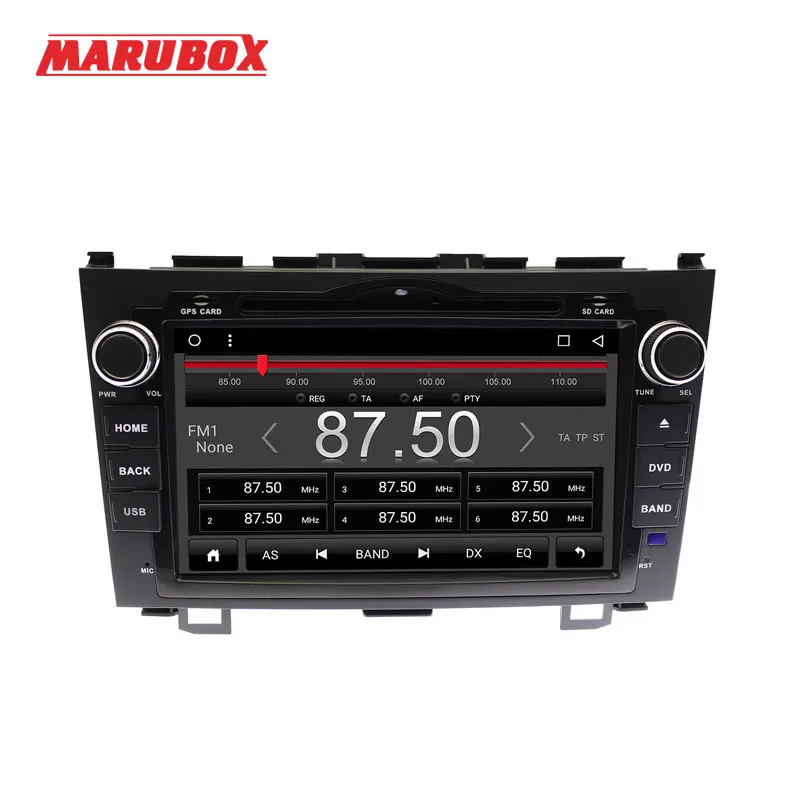 MARUBOX 2Din 8 &quotAndroid 7 1 четырехъядерный для Honda CRV CR V 2007 2011 DVD GPS навигация стерео радио
