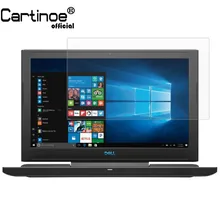 Cartinoe 15,6 дюймов Защитная плёнка для экрана ноутбука для Dell G7 15 7588 ноутбук универсальная Hd кристально чистая Lcd Защитная пленка 2 шт