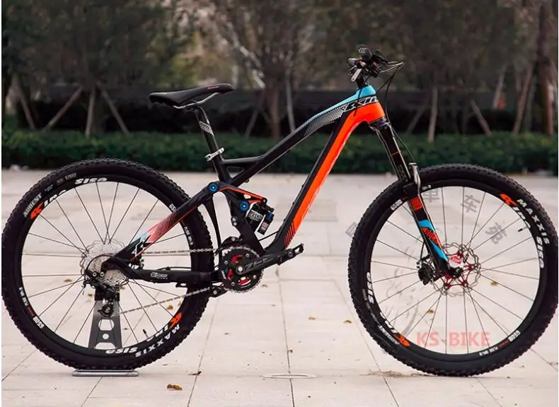 Cheap Kinesis 27.5inch downhill mountain bike frame mountain bike  Aluminum alloy frame Bicycle Accessories 22