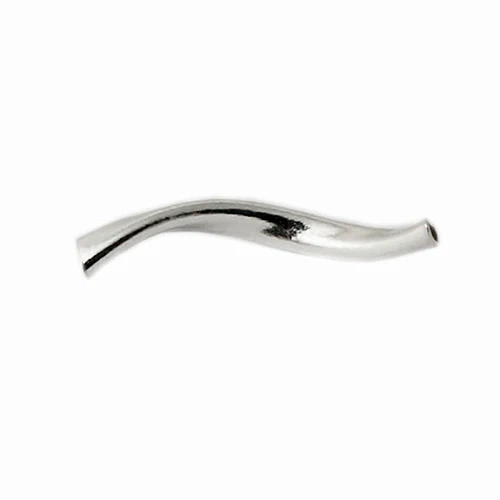 

Beadsnice wholesale unique pure 925 silver tube beads handmade beads diy beads accessories elegant bracelet for her ID28447