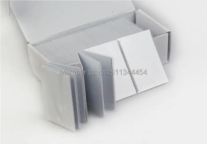 50 шт. EM4305 RFID ID карты 125 кГц белая карта em4305 пустой бесконтактные смарт-карты |