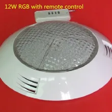 12*1 Вт настенный свет бассейн, RGB дистанционного управления, белый/синий/зеленый/желтый/RGB IP68 AC12V подводный свет 4 шт./лот