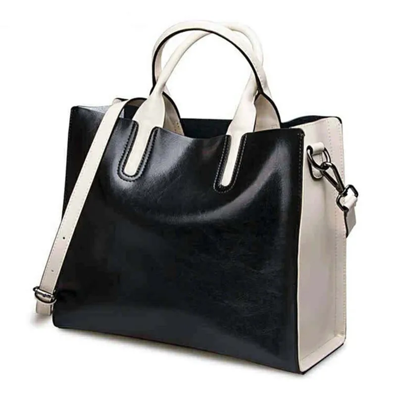 

2018 New Genuine Leather Bag Ladies Handbag Women Shoulder Bag Women Messenger Bag Female Crossbody Bag Tote Tablets Big