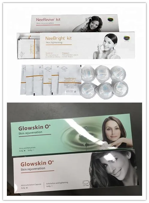 

Glowskin O+ & Nee Revive / Nee Bright GeneO+ Oxygen Beauty Machine Use Set 4 Kinds Skin Rejuvenation and Brightening