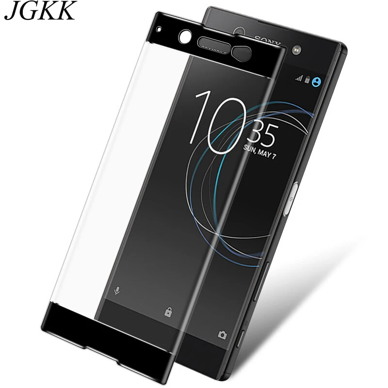 JGKK для Sony Xperia XA1 3D полное покрытие закаленное стекло Ultra G3112 G3116 ультратонкая