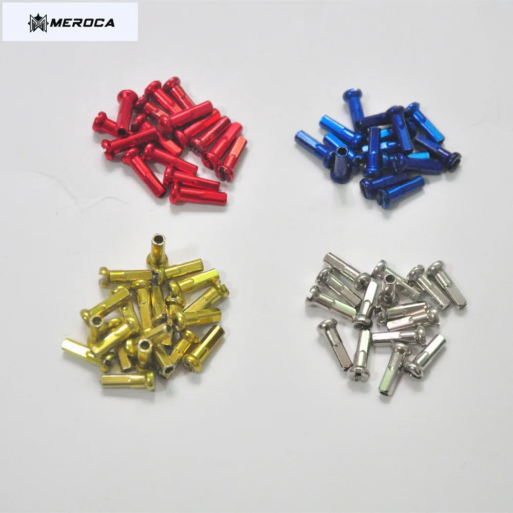 

20 pcs for one pack MTB Mountain Bike spokes pillar cap copper multicolour Bicycle spoke caps 14mm