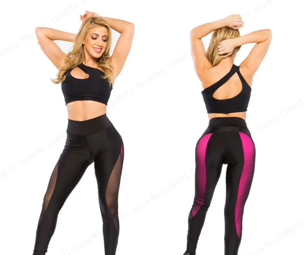 Aliexpress.com : Buy Black High Waist Sport Leggings
