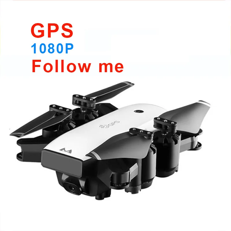 S20 GPS FOLLOW ME FPV RC Дрон с видео 1080P HD камера фото особенности двойной Квадрокоптер 5 Мп