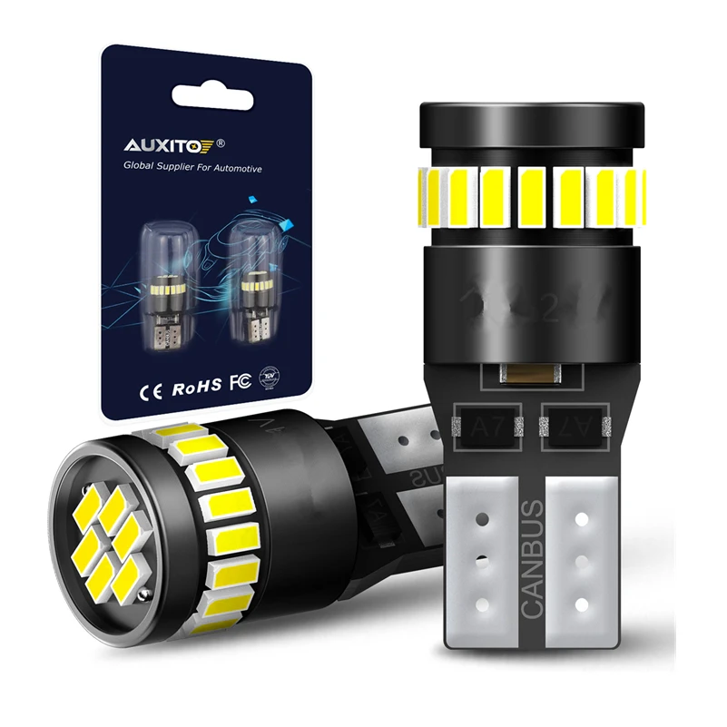 2pcs Canbus W5W T10 LED 168 194 Clearance Parking Lights For Mercedes