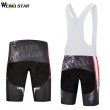 WEIMOSTAR США велосипед для мужчин нагрудник мужские короткие Леггинсы 3D шорты для велоезды с вставками противоударные шорты для езды на велосипеде Ropa Ciclismo