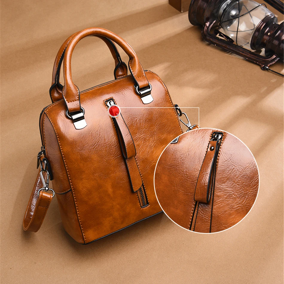 Женские кожаные сумки LONOOLISA Sac A Main Femme роскошные дизайнерские на плечо для женщин