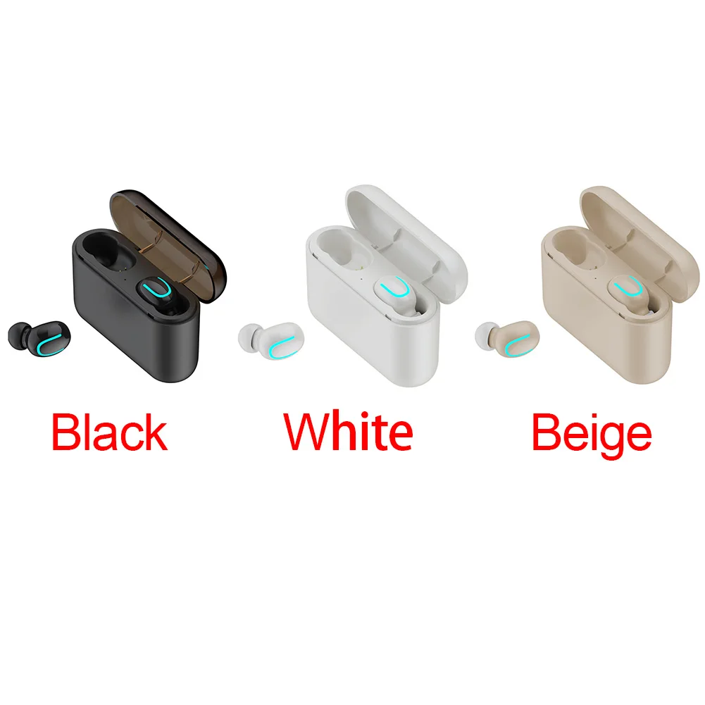 Настоящие спортивные наушники портативные TWS Mini Bluetooth 5 0 игровые беспроводные