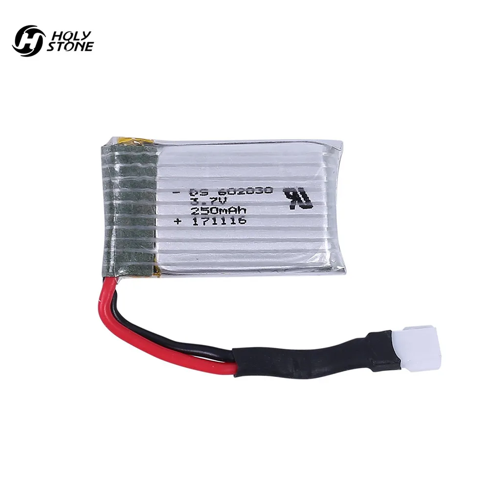 

Holy Stone HS177 Drone's Battery 3.7V 250mAh Lipo Battery RC Quadcopter part Backup Lithium Polymer Battery for Toy
