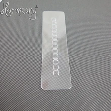 50 шт. квадратный Теплоизоляция Лист Инструменты для укладки u я V плоским наконечником кератина волос протектор Щиты