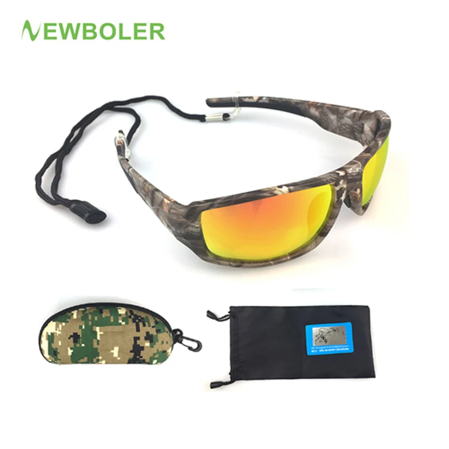 NEWBOLER Outdoor Sports Hiking Eyewear Polarized UV400 Camouflage Men Women Sunglasses Fishing Driving Sun Glasses NEWBOLER Outdoor Sports Hiking Eyewear Polarized UV400 Camouflage Men Women Sunglasses Fishing Driving Sun Glasses