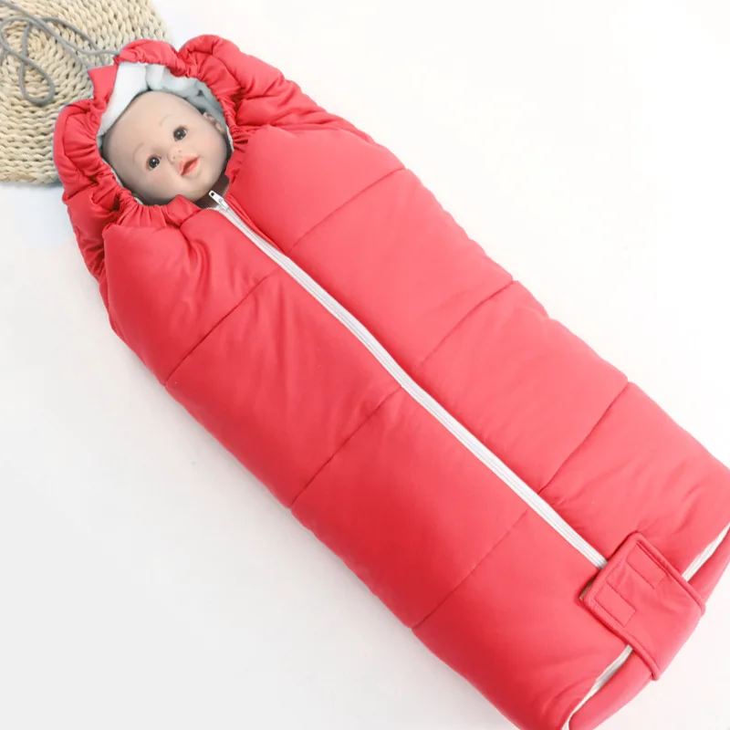 Baby sleeping bag cotton padded Baby Stroller Sleeping Bag warm Infant