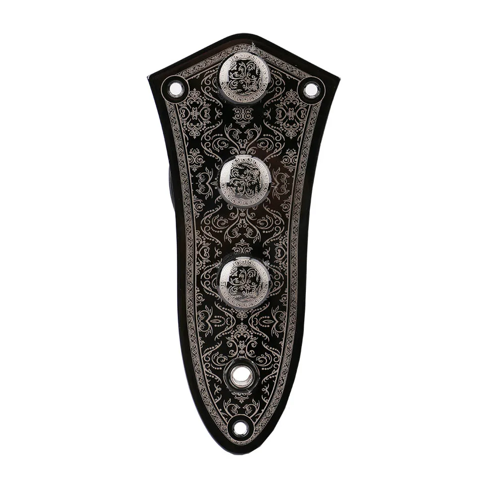 1 unidad de placa de control de interruptor junids B para guitarras Fender Jazz Bass superficie cromada Guitarra accesorios y piezas 1 unidad de placa de control de interruptor junids B para guitarras Fender Jazz Bass superficie cromada Guitarra accesorios y piezas