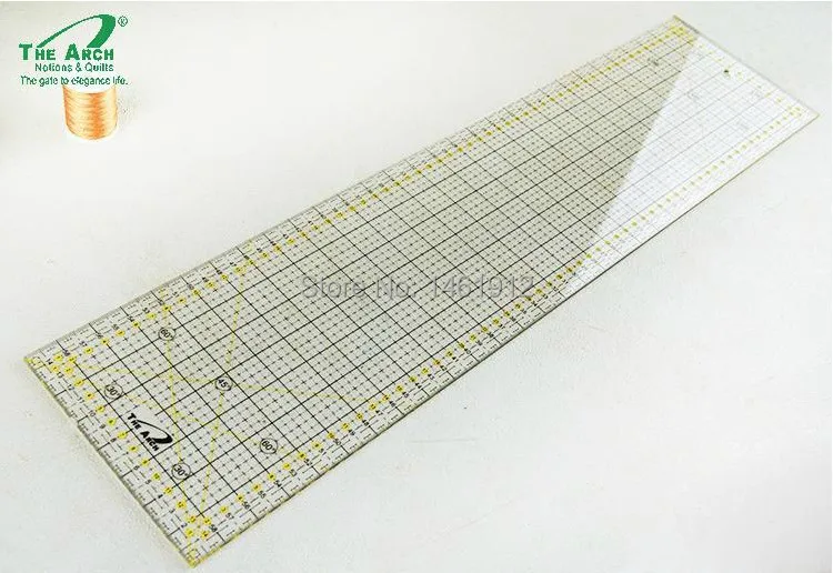 

MADE IN TAIWAN Handmade Cloth Tools Patchwork Sewing Feet Tailor-foot Put Yardstick Cuting Cutting Quilting Rulers QR-1560 60*15
