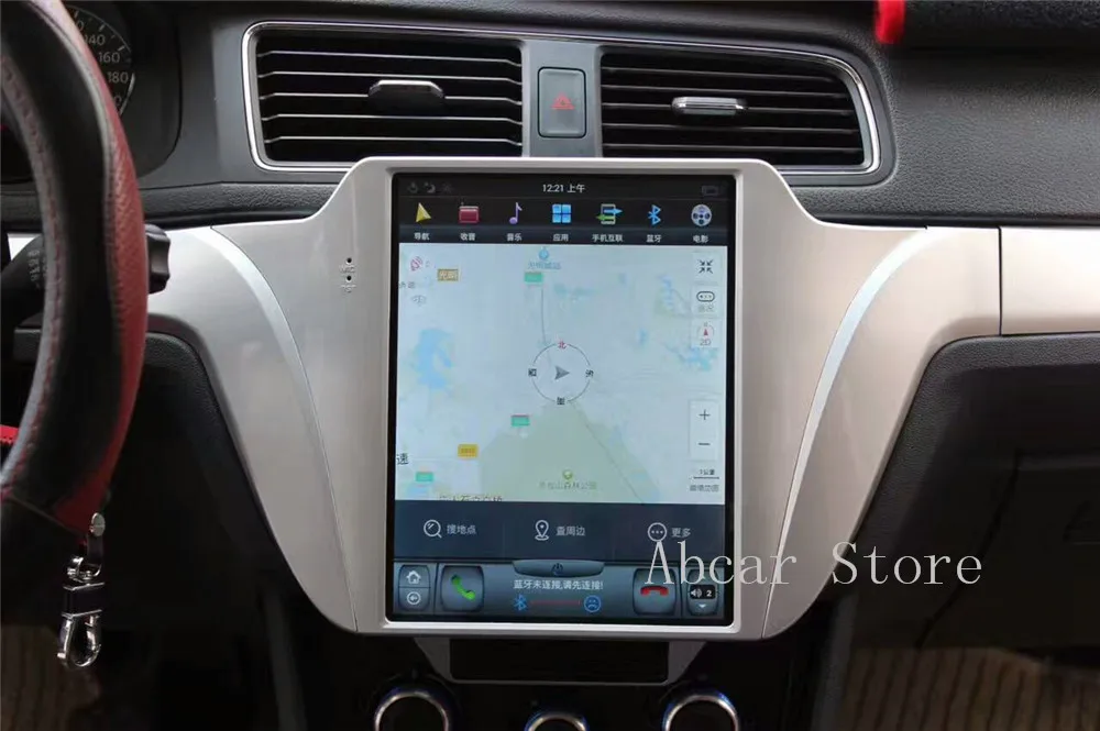 10,4 ''Tesla стиль Android 8,1 автомобильный dvd-плеер gps навигация для Volkswagen LAVIDA- стерео радио авто Головные устройства ips