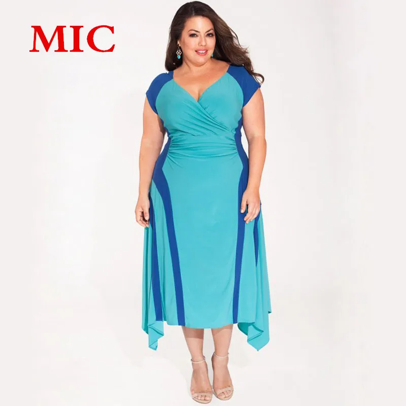Buy MIC 2016 women XL XXL XXXL plus size Top dress