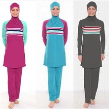 Swimming Suits For Women Long Sleeve Muslim Swimsuits Modest Suits Islamic Women’s Beach Bathing Suit