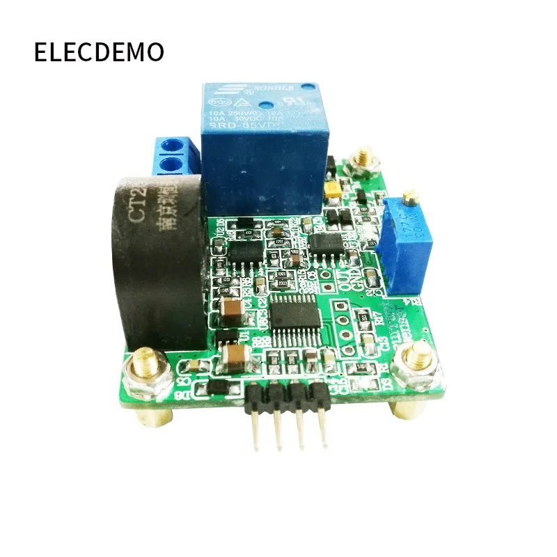 AC current detection module 5A10A20A50A Transformer Current Protection Control Relay