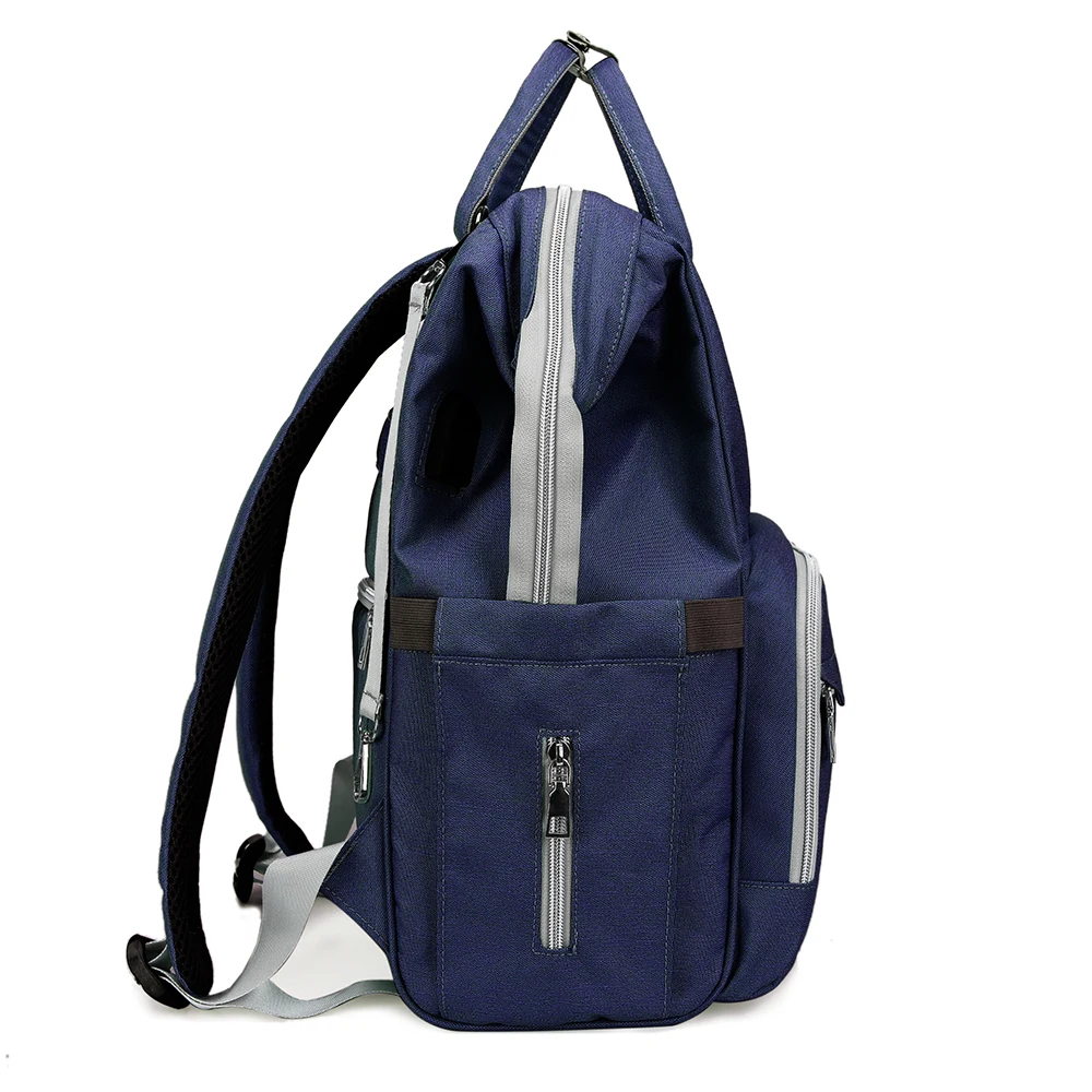 Мягкий подгузник сумка рюкзак с usb для беременных кормящих подгузников детские пеленальные сумки для мам многофункциональная коляска