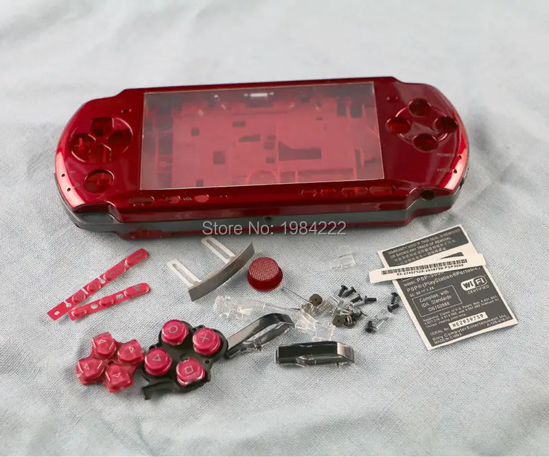 OCGAME многоцветная для psp 3000 psp 3000 сменная игровая консоль полный корпус чехол с кнопками комплект