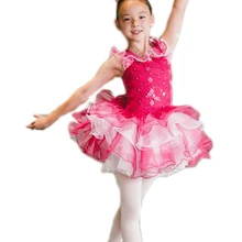 Профессиональные балетные пачки, профессиональные танцевальные костюмы для девочек, Детские балетные костюмы, Mujer, платье-пачка, гимнастические купальники