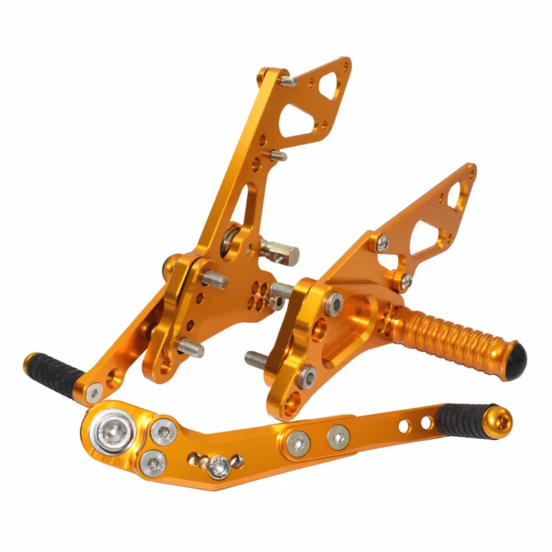 Waase мотоцикл Rider Racing Rearset задние наборы подножки колышки для Suzuki GSXR 600 750 2011 2012 2013